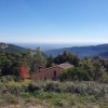 Blick von Mont-ral zum Meer hinunter