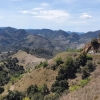 Blick vom Coll de Porrera in Richtung Porrera