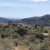 Blick oberhalb Alforja ans Meer hinunter