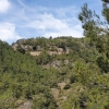 Auffahrt zum Coll de Fatxes