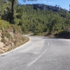 Auffahrt zum Coll de Fatxes