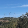 Windturbinen auf dem Col Roig