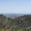 Blick zum Meer hinunter