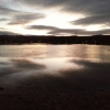Abendstimmung über dem Klingnauer Stausee