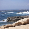 Wellengang an der Bucht