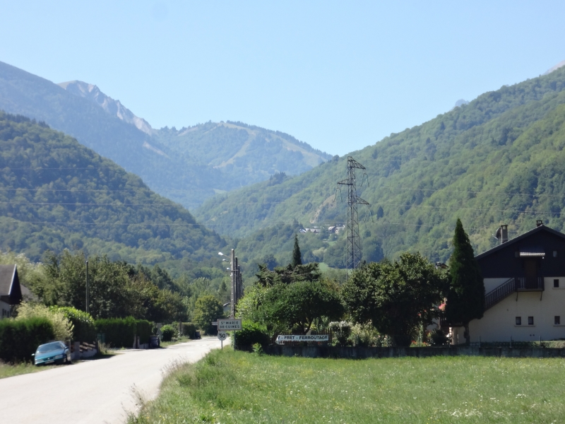 Blick ins Tal des Villards