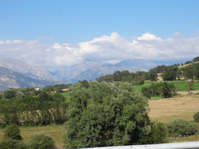 Aussicht in der Nähe des Col de Mans