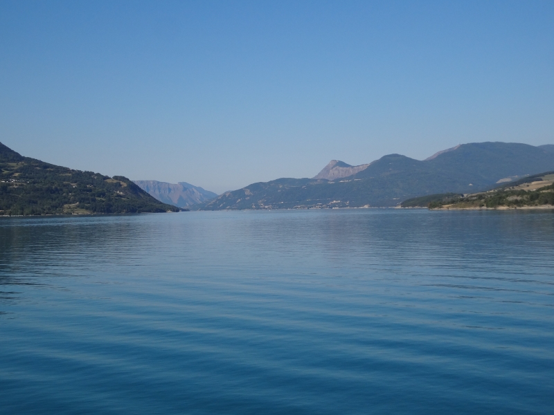 Am Lac de Serre Poncon