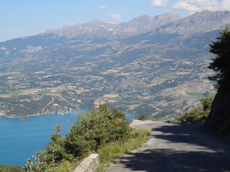 Panorama Lac de Serre Poncon rechter Teil
