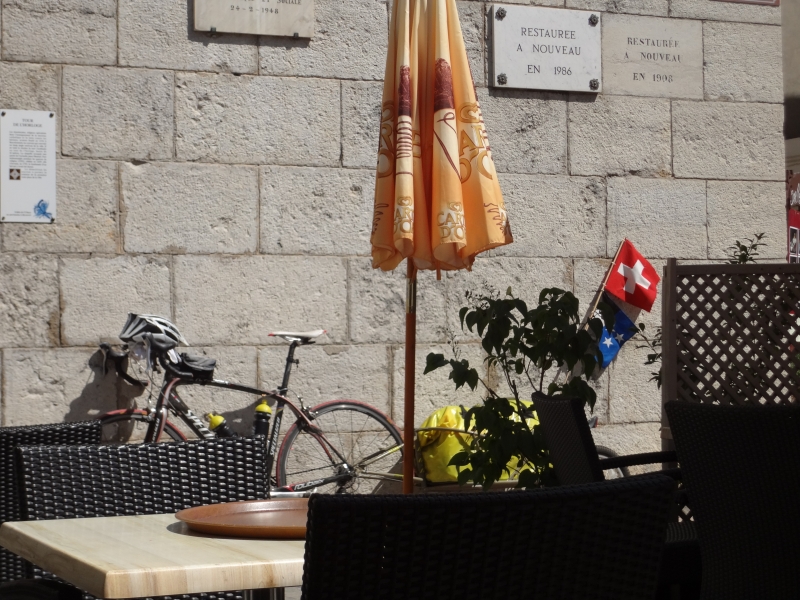 Mittagspause in Barcelonnette