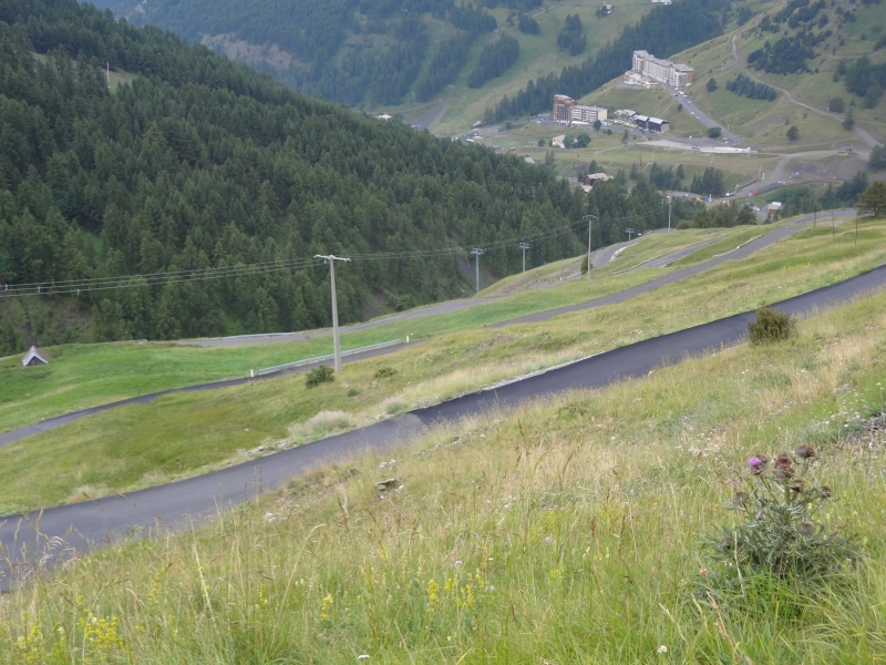 Spitzkehren am Col d\'Allos