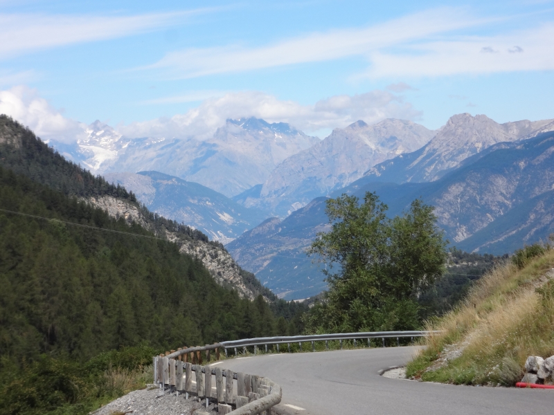 Während der Abfahrt nach Guillestre