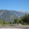 Blick hinüber zum Col de la Madeleine