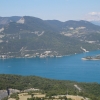 Panorama Lac de Serre Poncon mittlerer Teil links