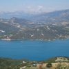 Panorama Lac de Serre Poncon mittlerer Teil rechts