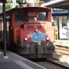 Rangierlok im Bahnhof Locarno