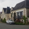 Häuserreihe an der Loire