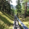 Fahrt mit der Standseilbahn nach Muottas Muraigl