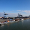 Eindrücke während der Ausfahrt aus Zeebrugge
