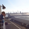 Einfahrt im Fährhafen von Hull