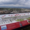 Blick vom Schloss über einen Teil von Edinburgh