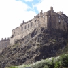 Das Schloss von der Stadt her gesehen