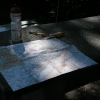 Kartenstudium bei St. Hippolyte, trotz GPS