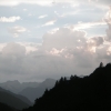Gewitterstimmung über dem Bergell