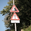 Merkwürdige Tafelkombination