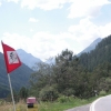 Blick zurück, das Engadin hinauf