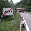 Ausgangs Landeck, ab jetzt geht es über 40 KM nur noch hinauf