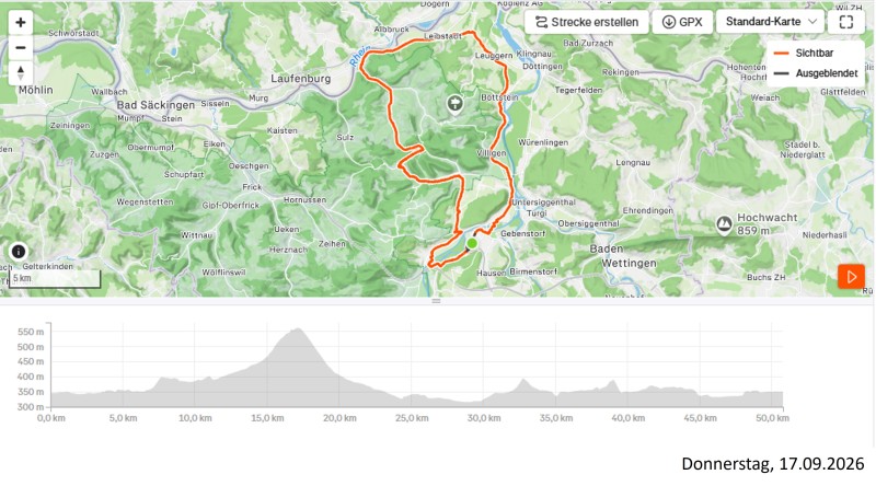 Aaretal-Bürensteig-Rheintal-Aaretal