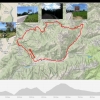 Track der Rundfahrt über den Karerpass