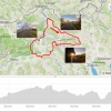 Nach dem Regen in die Dämmerung