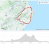 Rundfahrt dem Monte Albo entlang