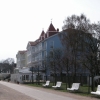 Bäderarchitektur, vom Zentrum in Zinnowitz Richtung Süden
