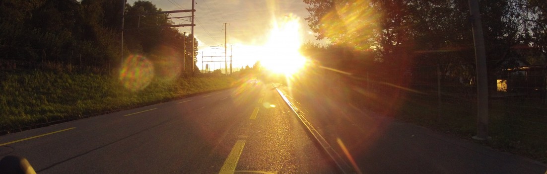 Nach dem Regen scheint die Sonne