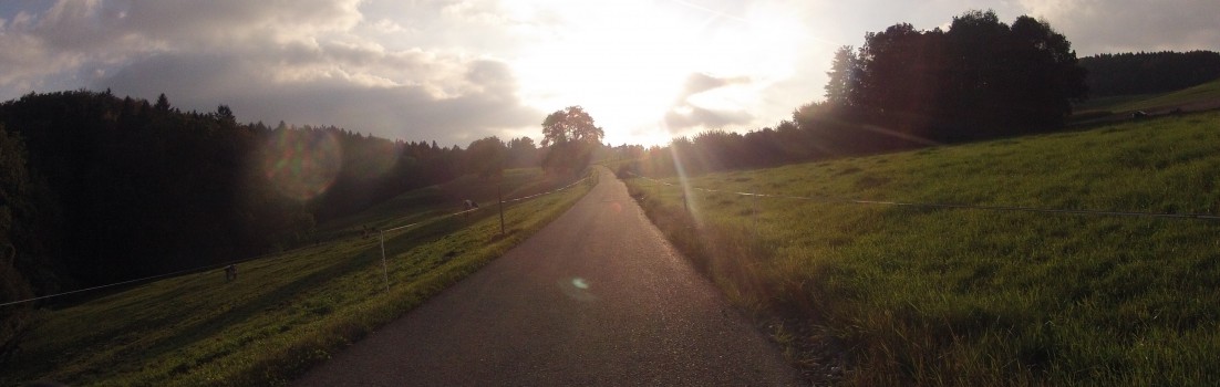 Sonnenuntergang über Lieli