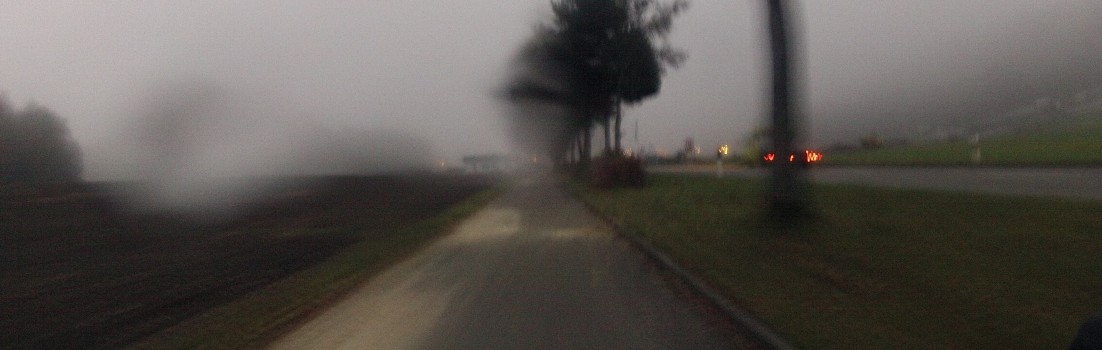 Nebelfahrt durch das Furttal