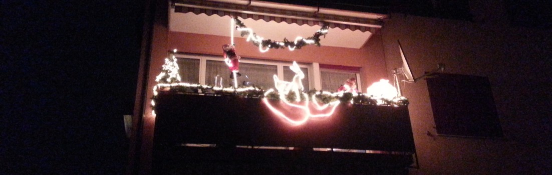 Landestelle Balkongeländer