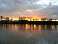 Kleindöttingen im Abendlicht