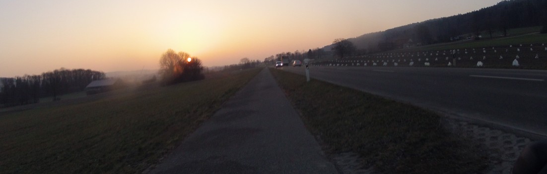 Sonnenaufgang im Furttal