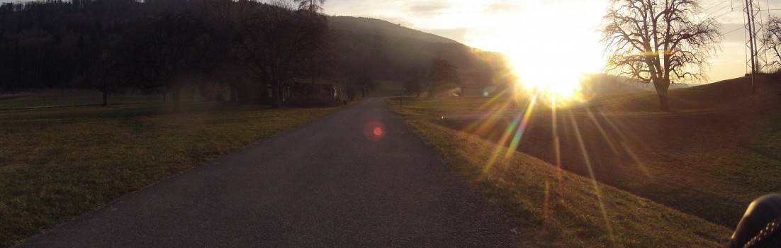 Abendstimmung im Wehntal