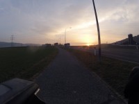 Sonnenaufgang im Furttal
