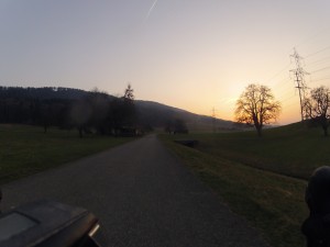 Abendstimmung im Wehntal