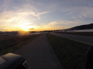 Sonnenaufgang im Furttal