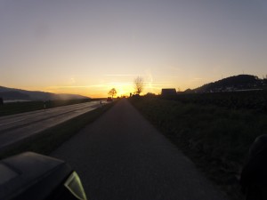 Sonnenaufgang im Furttal