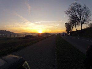 Sonnenaufgang im Furttal