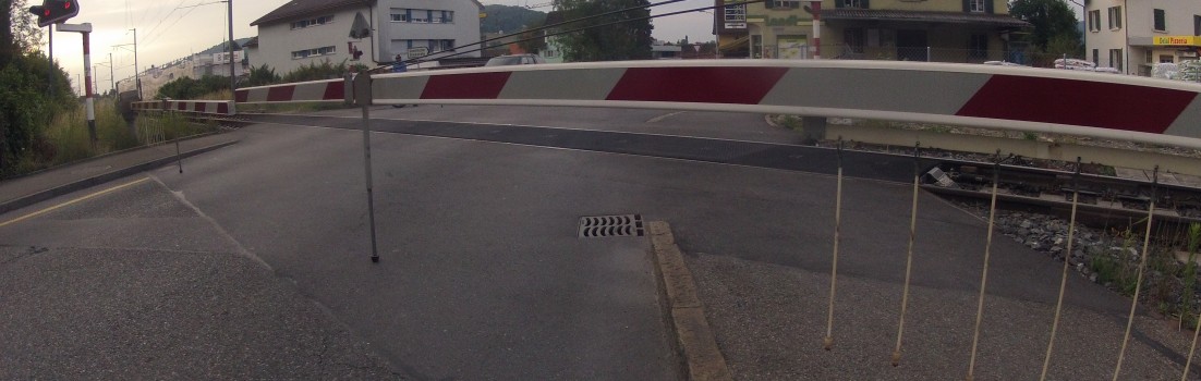 Bahnschranke in Würenlos