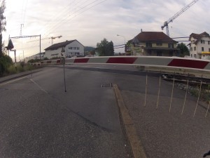 Bahnschranke in Würenlos